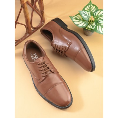 TSF Police Shoes Genuine Leather KIM-32 A-Tan 